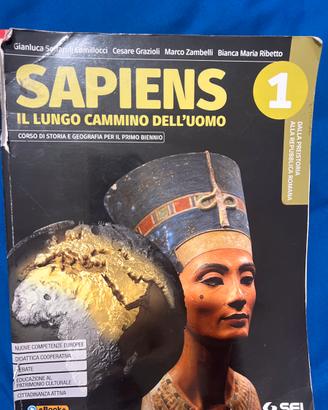 Libro Storia Sapiens 1 Il lungo cammino dell’uomo
