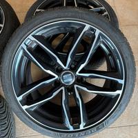 Cerchi e gomme da 18  per gruppo vw