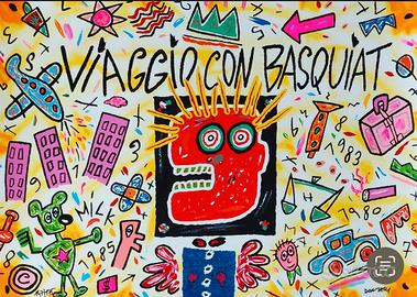 Serigrafia materica Donzelli Bruno 50*70