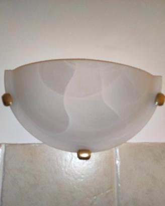 Applique mezzaluna in vetro