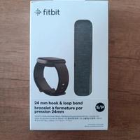 Cinturino Fitbit hook & loop grigio