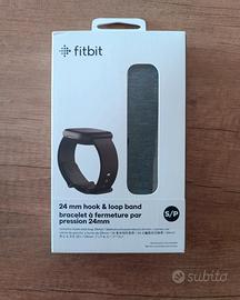Cinturino Fitbit hook & loop grigio