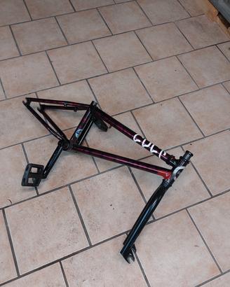 Telaio e forcella bmx