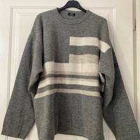 maglione griglio vintage over