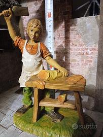 statuina presepe macellaio