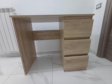 Scrivania 90x76x50 rovere