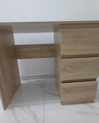 Scrivania 90x76x50 rovere