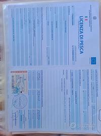 licenza di pesca 