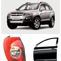 Chevrolet Captiva frontale cofano paraurti fanale