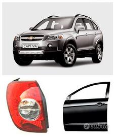 Chevrolet Captiva frontale cofano paraurti fanale
