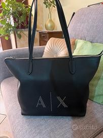 Borsa armani nera con manico