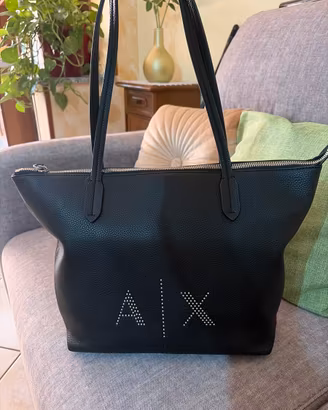 Borsa armani nera con manico