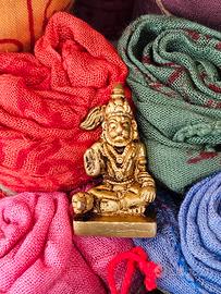 Statuetta di Hanuman in Ottone 5 cm 