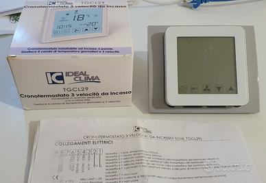 Cronotermostato Ideal Clima TGCL29 Vision LCD