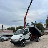 Iveco Daily 35c12 Ribaltabile Trilaterale con GRU