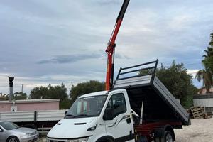 Iveco Daily 35c12 Ribaltabile Trilaterale con GRU