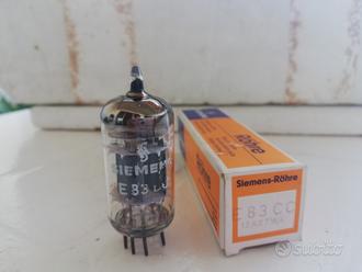 valvola SIEMENS E83CC 12AX7 WA  			