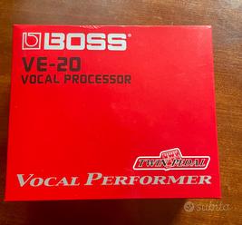 Microfono Shure Beta58A/VocalProcessor BossVE-20  			