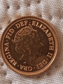 Mezza sterlina oro 2020