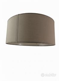 Lampadario circolare a sospensione in tessuto new