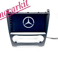 Autoradio Android 14 2+64Gb Per Mercedes CLASSE C