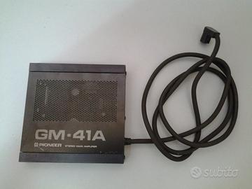 amplificatore x auto  Pioneer  30+30 anni 80 