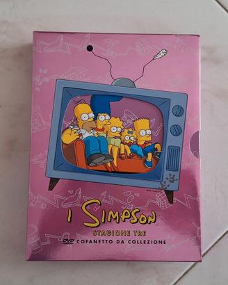 Cofanetto 4 DVD Simpson stagione 3 da collezione