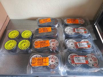 gomme 1/8 gt rally game NUOVE