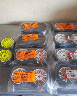gomme 1/8 gt rally game NUOVE