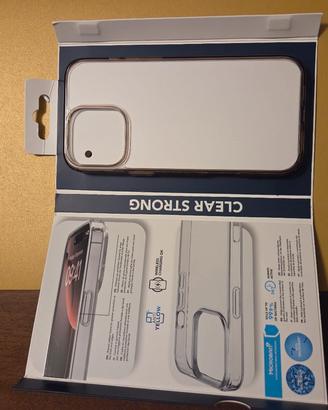 Custodia iPhone 16 pro max + 2 proteggi fotocamera