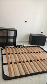 mobili camera da letto  comodini scaffale rete