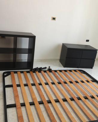 mobili camera da letto  comodini scaffale rete