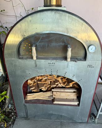 Forno pizza a legna