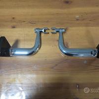 Staffe pedane da riposo per Harley Sportster