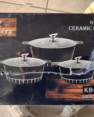 Set pentole antiaderenti nuove