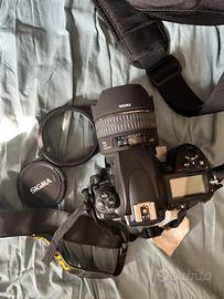 Nikon D700 Full Frame con 2 obiettivi, borsa