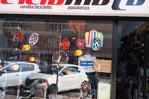 Negozio attività biciclette riparazione