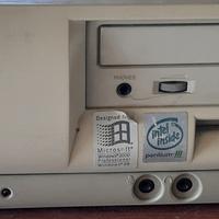 Computer pc alimentatore ventole cpu hd dischi box