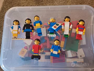 Lego famiglia e casa vintage