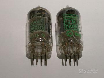 Coppia di 12AX7/ECC83 Miniwatt Dario