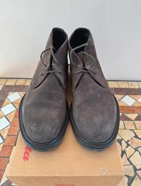 Bata Polacchini Desert Boots scamosciati marroni