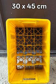 Cassetta plastica 15 bottiglie wuhrer anni 90