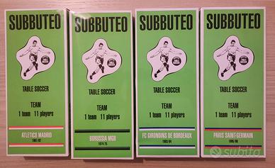 Subbuteo la leggenda 3 squadre