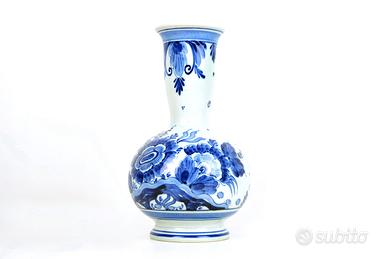 Vaso decorato blu