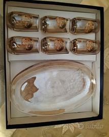 bicchierini con vassoio  classici