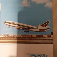 Lotto carta da lettere Alitalia Pignajet Pigna ann