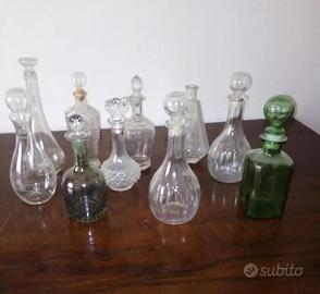 Bottiglie vuote per liquore