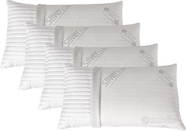 EVERGREENWEB - 4 Cuscini Memory Foam con Fodera