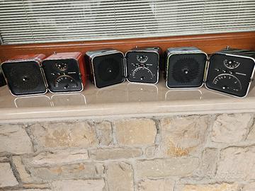 brionvega cubo arancio e nera da 150