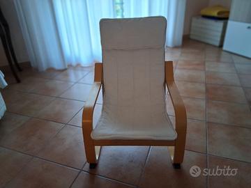 Poltrona Poang Ikea per bambini 